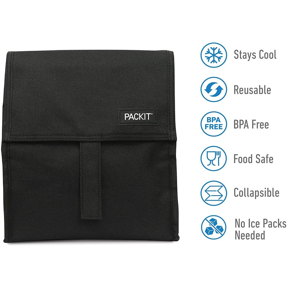 FREEZABLE LUNCH BAG - BLACK (6) ENG